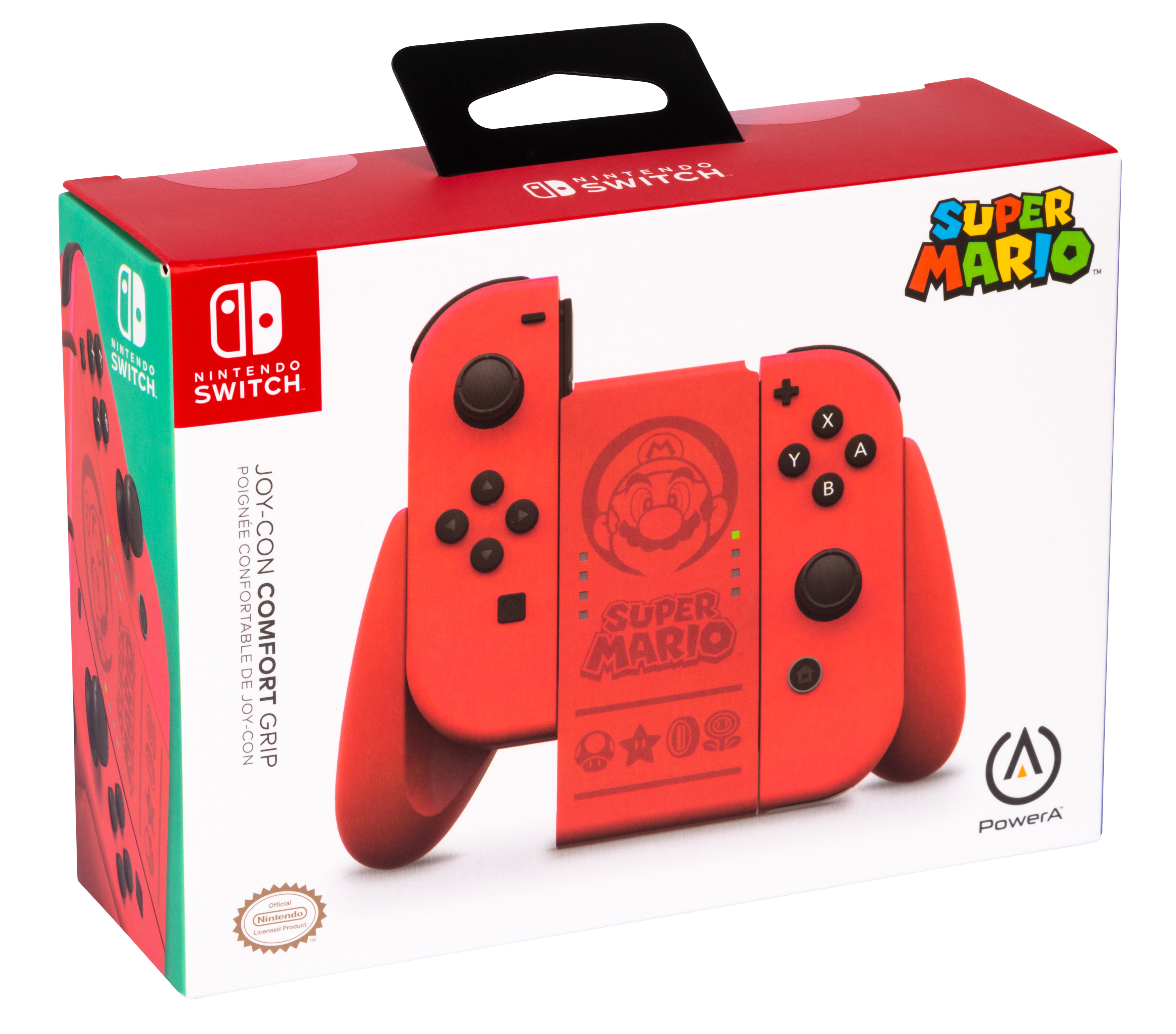 Nintendo Switch JoyCon Super Mario Red